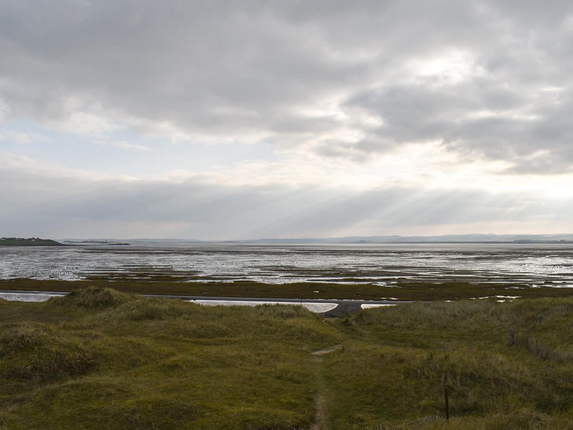 Lower Bamburgh View Holy Island of Lindisfarne Luaran gambar